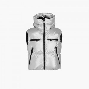 Bodywarmer Goldbergh SHINE ski Strieborne | 786413-BKL