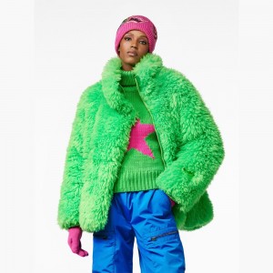 Bunda Goldbergh WOOLLY Zelene | 916327-RIF