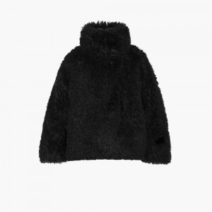 Bunda Goldbergh WOOLLY Čierne | 347596-EBA