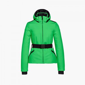 Lyziarska Bunda Goldbergh HIDA Zelene | 958240-GQA