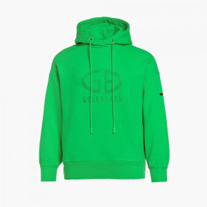 Mikina Goldbergh SPARKLING hooded Zelene | 687201-UYJ