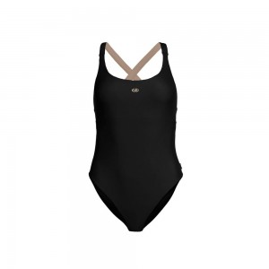 Plavky Goldbergh WAVE bathing suit Čierne | 526349-FLX
