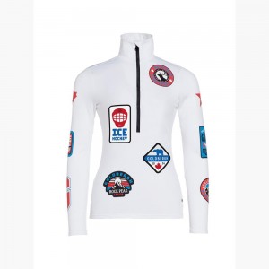 Ski Pully Goldbergh BODYCHECK Biele | 860295-JVY