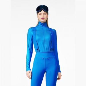 Ski Pully Goldbergh GLAMOUR Modre | 703529-KUP