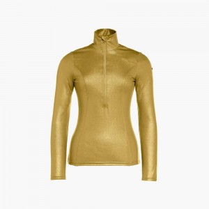 Ski Pully Goldbergh GLAMOUR Zlate | 529064-XHT