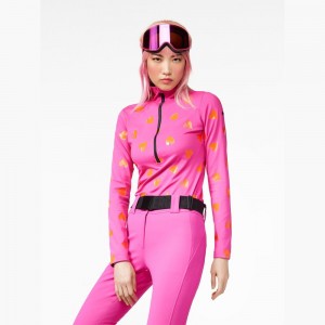 Ski Pully Goldbergh LOVEY Ruzove | 871423-HXL