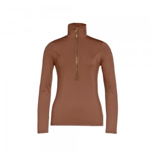 Ski Pully Goldbergh SERENA Tmavo Hnede | 436021-YVI