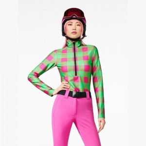 Ski Pully Goldbergh WOODY Zelene Ruzove | 715462-MTA
