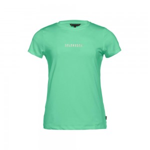 Tricko Goldbergh AVERY short sleeve Zelene | 136980-TKX