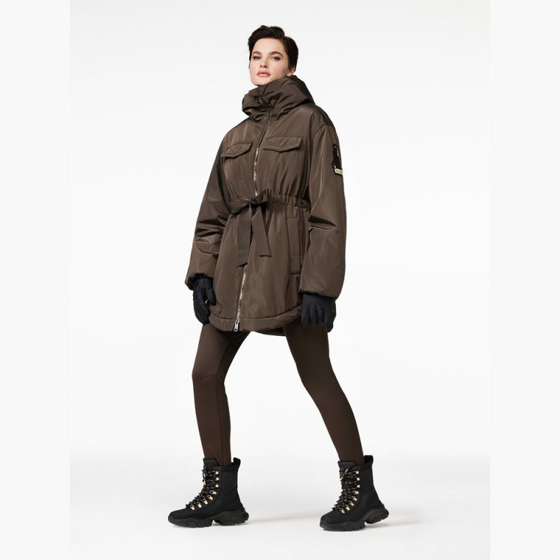 Bunda Goldbergh HARLOW Hnede | 069823-VLD