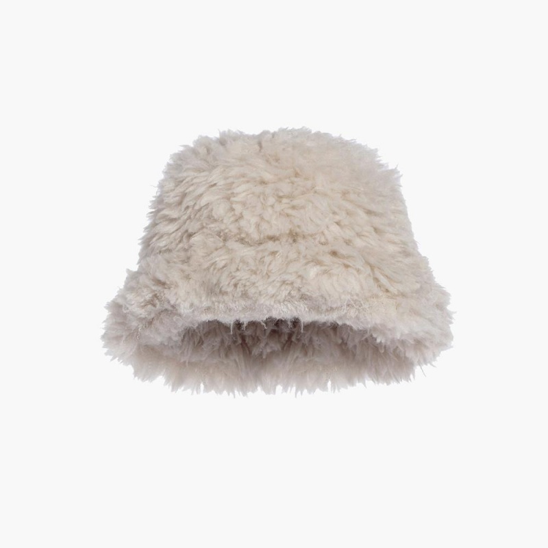 Ciapka Goldbergh BIRD faux fur Biele | 749160-VJR