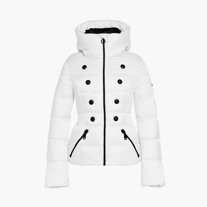 Lyziarska Bunda Goldbergh BOUTON Biele | 930547-ANS
