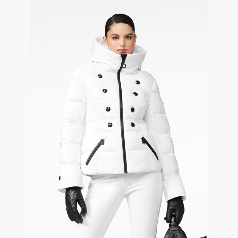 Lyziarska Bunda Goldbergh BOUTON Biele | 930547-ANS