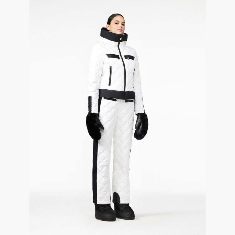 Lyziarska Bunda Goldbergh CECILE Biele | 352967-KVY