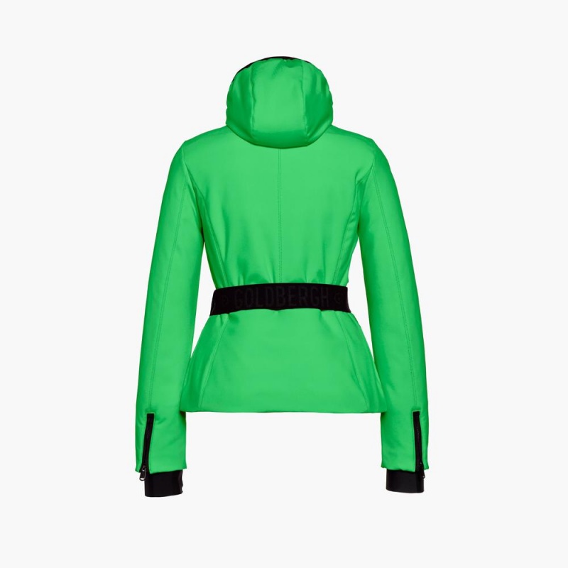 Lyziarska Bunda Goldbergh HIDA Zelene | 958240-GQA