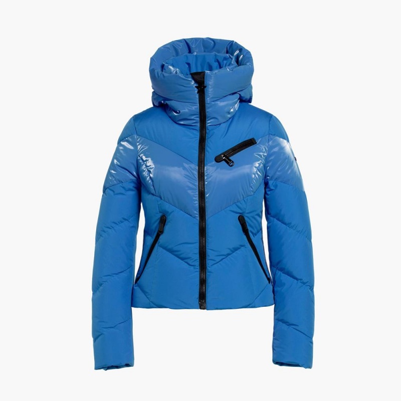 Lyziarska Bunda Goldbergh MORAINE Modre | 496385-UMW