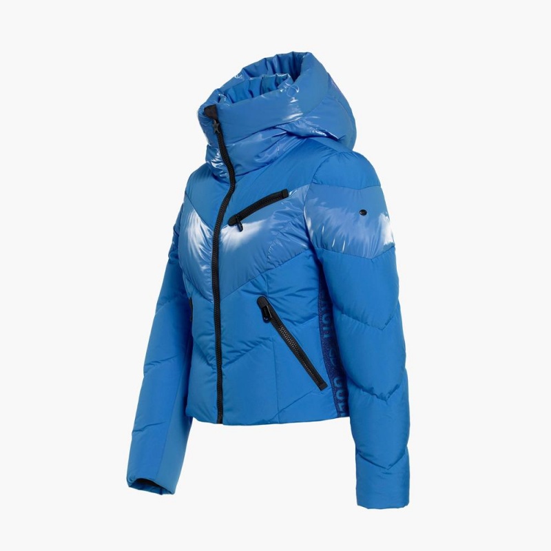 Lyziarska Bunda Goldbergh MORAINE Modre | 496385-UMW