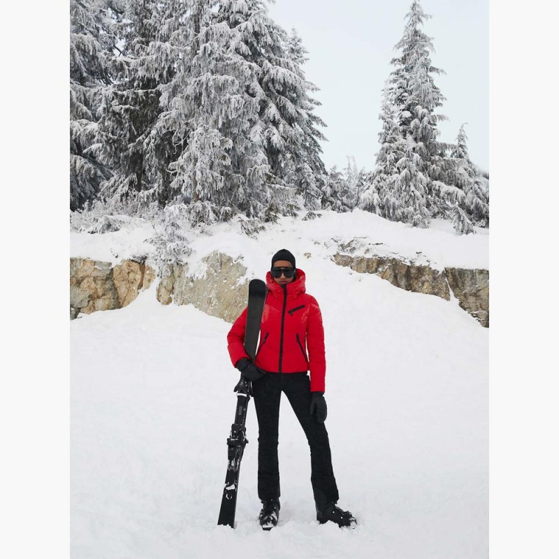 Lyziarska Bunda Goldbergh MORAINE Červené | 735412-NAL