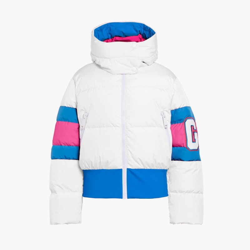 Lyziarska Bunda Goldbergh PUCK Biele | 786251-JYB