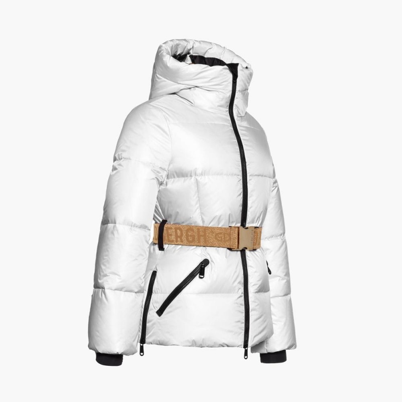 Lyziarska Bunda Goldbergh SNOWMASS Biele | 590482-GFV