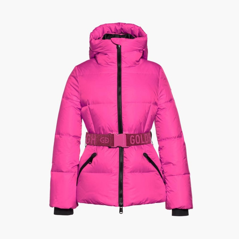 Lyziarska Bunda Goldbergh SNOWMASS Ruzove | 298074-MST