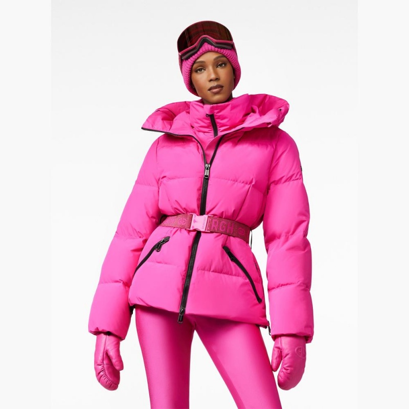 Lyziarska Bunda Goldbergh SNOWMASS Ruzove | 298074-MST