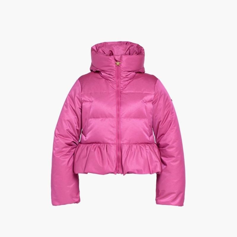 Lyziarska Bunda Goldbergh VOLANTE Ruzove | 234860-ANK