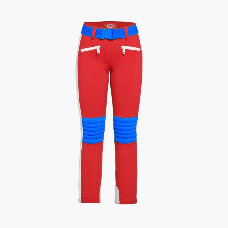 Lyziarske Nohavice Goldbergh GOALIE Červené | 357416-KRC