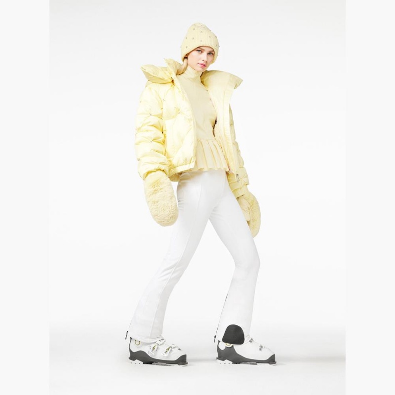 Lyziarske Nohavice Goldbergh PIPPA Biele | 510294-TOY