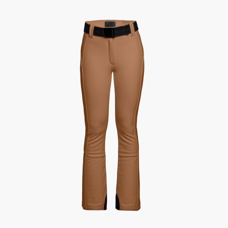 Lyziarske Nohavice Goldbergh PIPPA long Hnede | 023419-FMQ