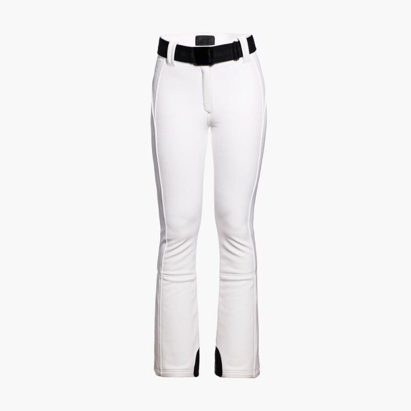 Lyziarske Nohavice Goldbergh PIPPA long Biele | 270459-QFY