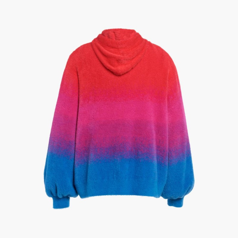 Mikina Goldbergh DESIRE hooded knit Červené | 815079-HQK