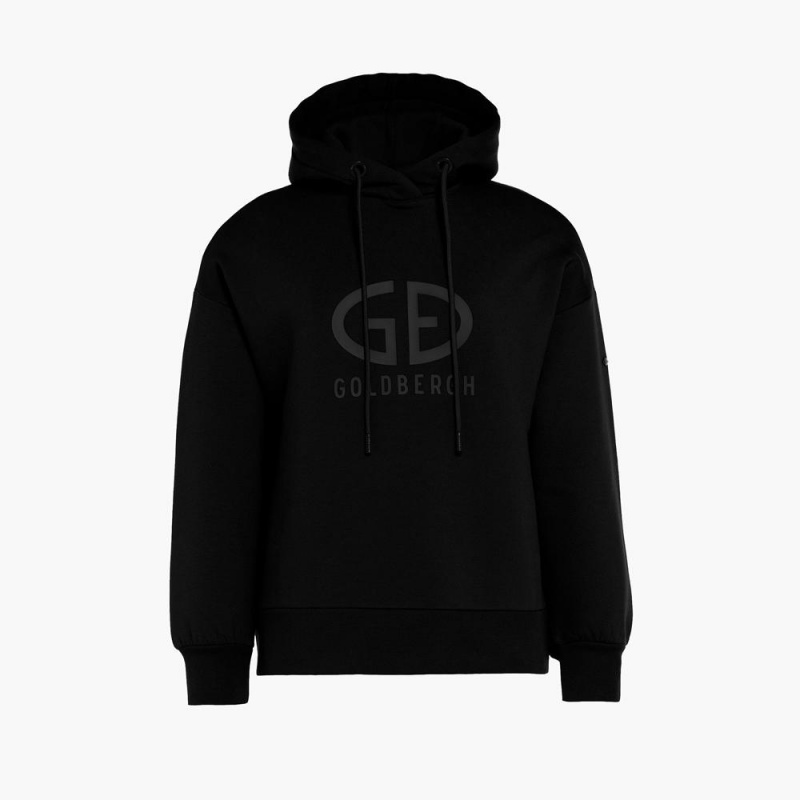 Mikina Goldbergh HARVARD hooded sweater Čierne | 870314-GZW