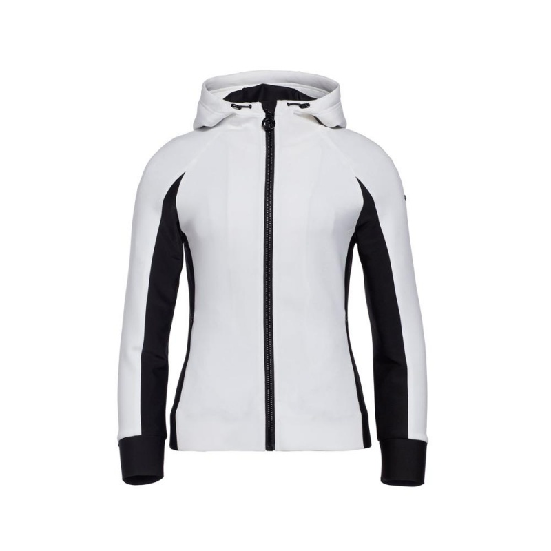 Mikina Goldbergh SOFI hooded cardigan Biele | 850392-ZWC