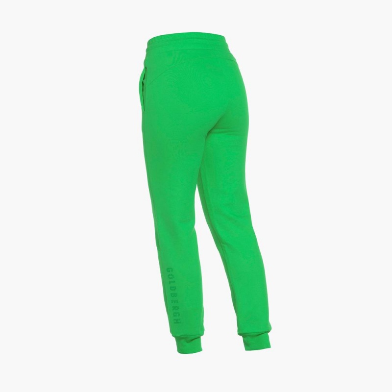 Nohavice Goldbergh BRIGHT bottoms Zelene | 302745-ZJX
