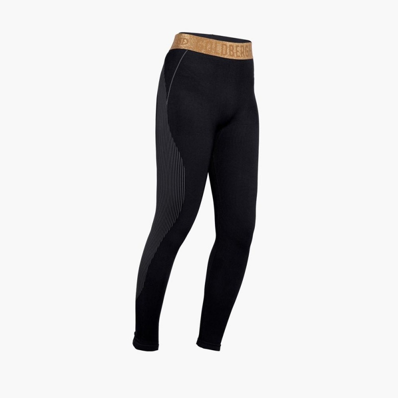 Nohavice Goldbergh FURIOUS baselayer Čierne | 825073-TPC