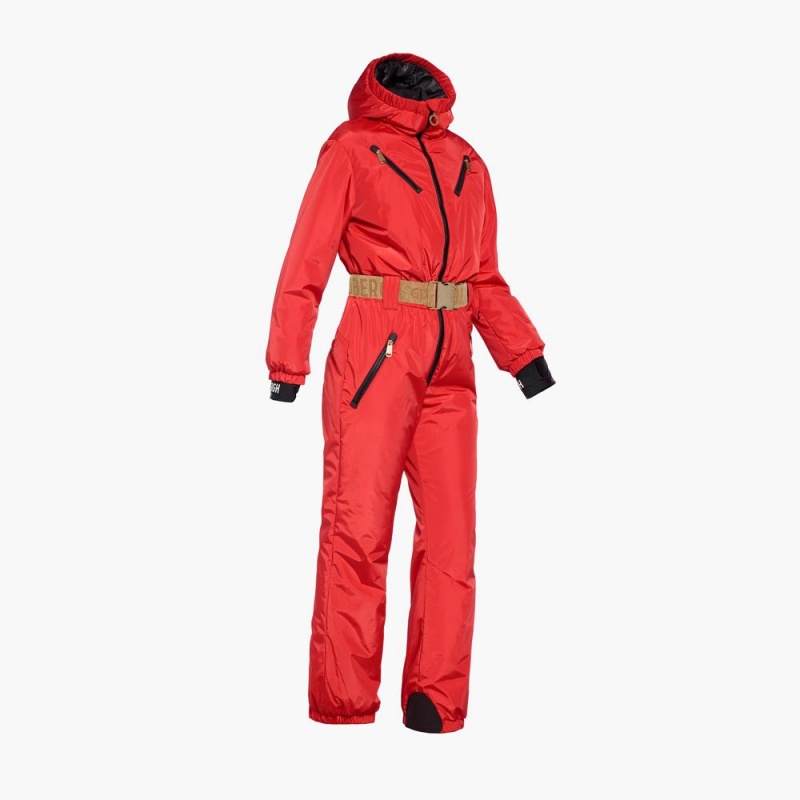 Overal Goldbergh LEXI Červené | 261584-SQG
