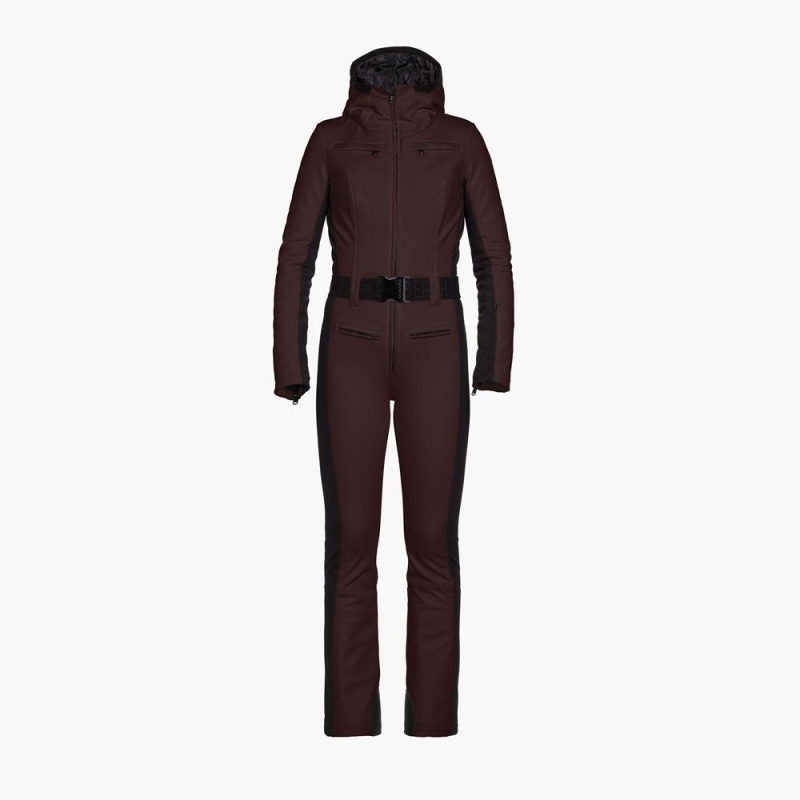 Overal Goldbergh PARRY long Tmavo Hnede | 352609-DJH