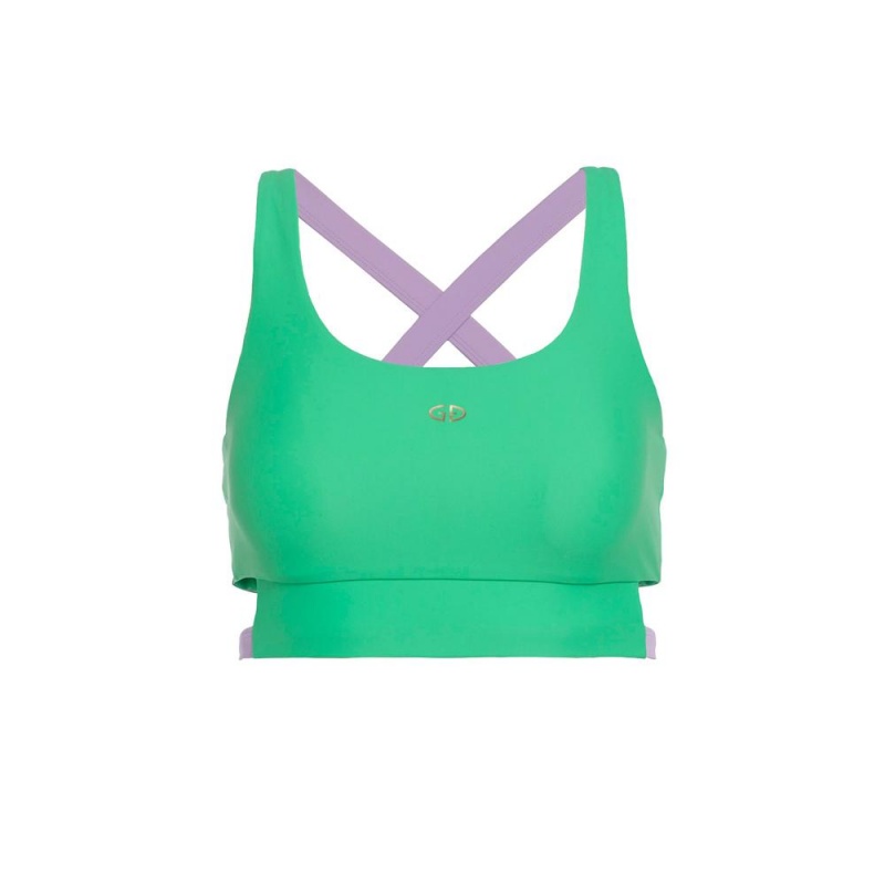 Plavky Goldbergh ATLANTIC swim bra Zelene | 329640-PLS