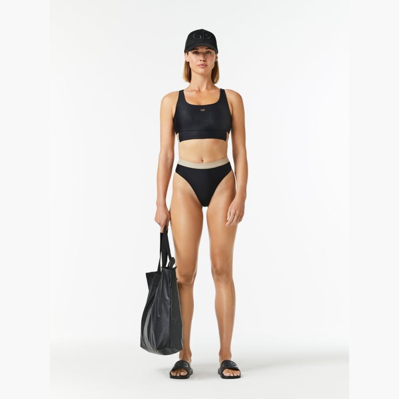 Plavky Goldbergh ATLANTIC swim bra Čierne | 261734-IYF