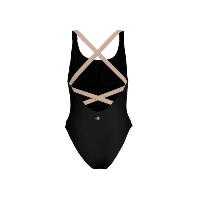 Plavky Goldbergh WAVE bathing suit Čierne | 526349-FLX