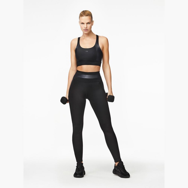 Podprsenky Goldbergh Sleek Čierne | 637809-IHY
