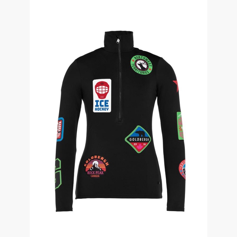Ski Pully Goldbergh BODYCHECK Čierne | 032869-THW
