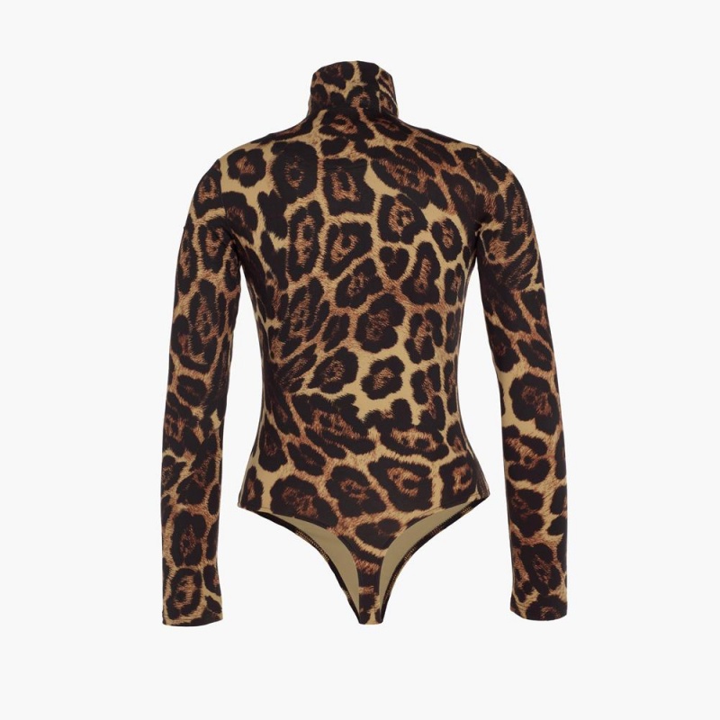 Ski Pully Goldbergh CATHY ski body Leopardie | 360251-GTL