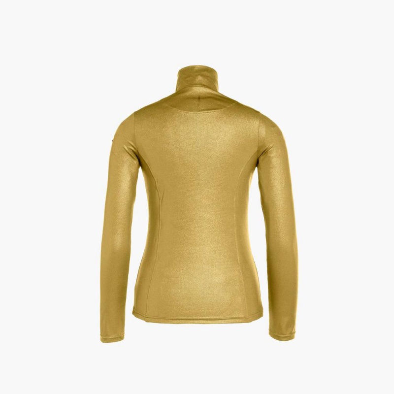 Ski Pully Goldbergh GLAMOUR Zlate | 529064-XHT