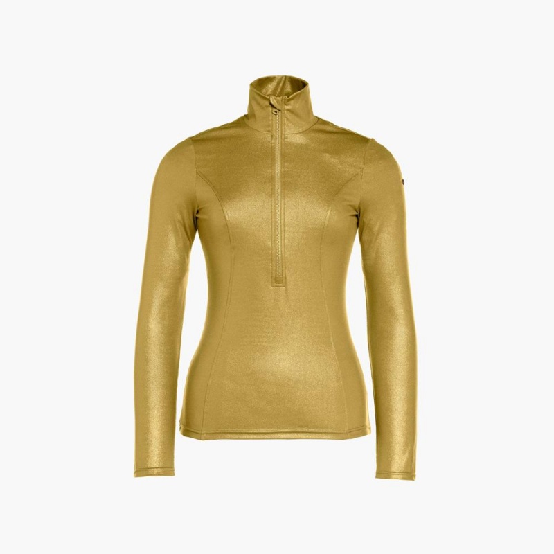 Ski Pully Goldbergh GLAMOUR Zlate | 529064-XHT