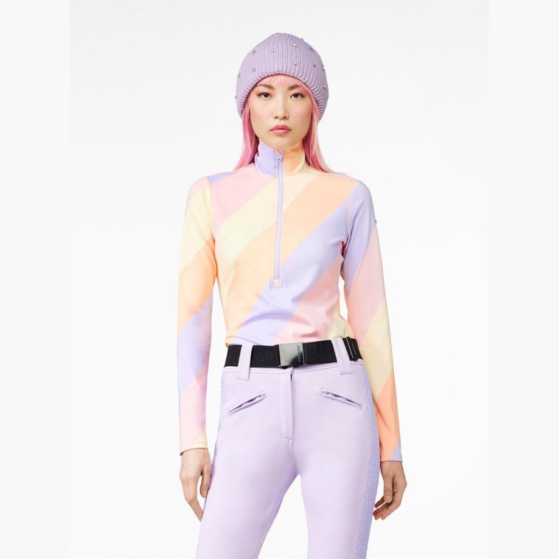 Ski Pully Goldbergh LOLLYPOP Stripes | 983725-MPL