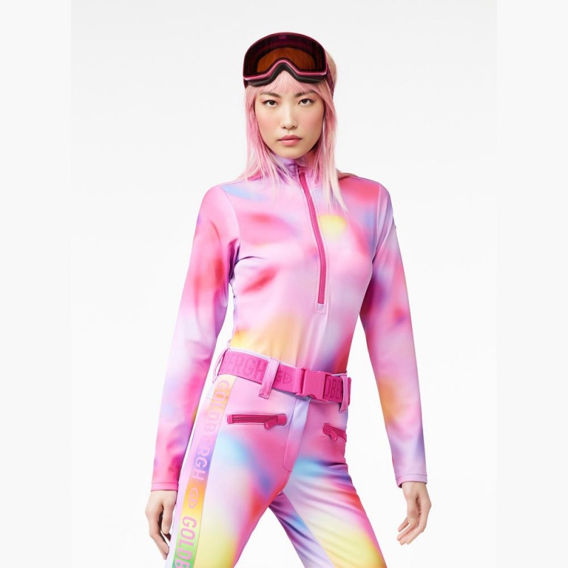 Ski Pully Goldbergh LUNA Ruzove Nachový | 384069-JCV