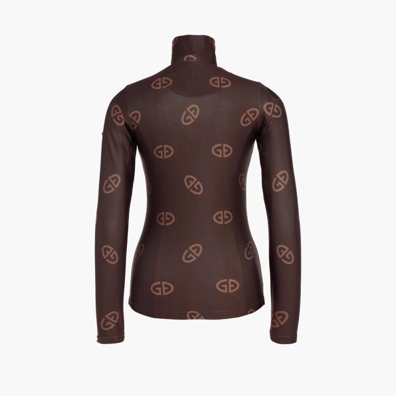 Ski Pully Goldbergh ROBSON Tmavo Hnede | 048712-ELZ