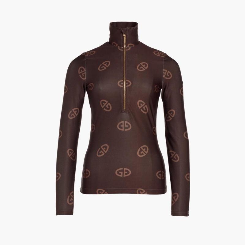 Ski Pully Goldbergh ROBSON Tmavo Hnede | 048712-ELZ